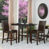 Somette Hebron 24-inch Brown Counter Stool (Set of 2) - 24"