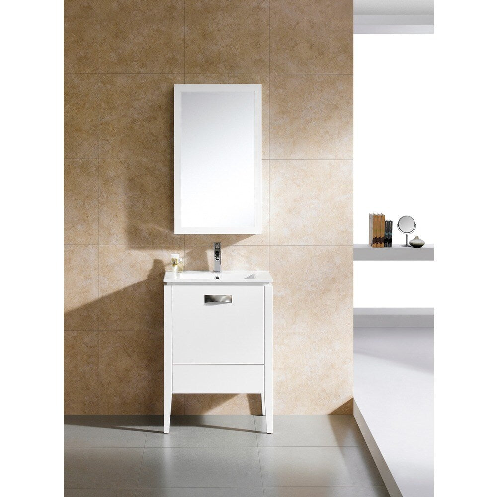 Fine Fixtures Manchester 20-inch Vanity with Vitreous China Sink Top
