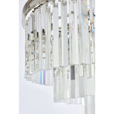 Somette Perth Collection Grand Crystal Pendant Lamp