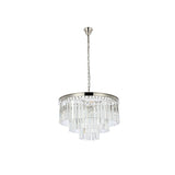 Somette Perth Collection Grand Crystal Pendant Lamp