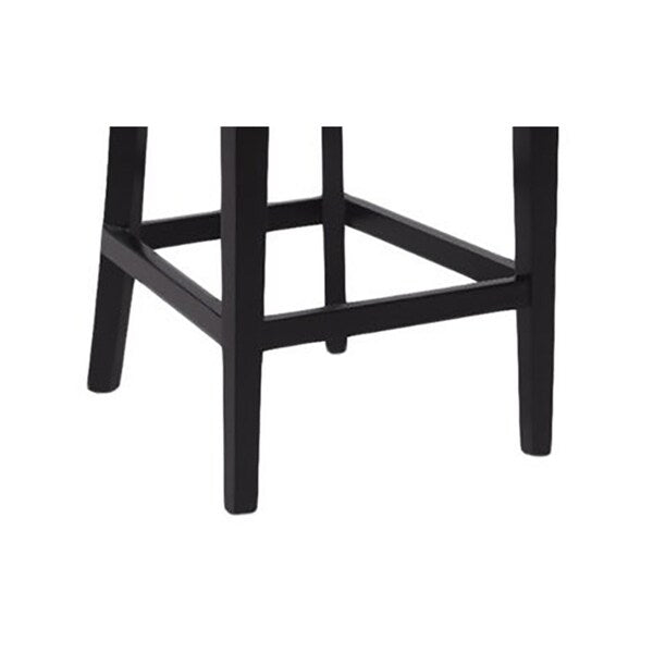Somette Stationary 26-inch Red Solid Birch Counter Stool - 38.98 x 18.11 x 16.73