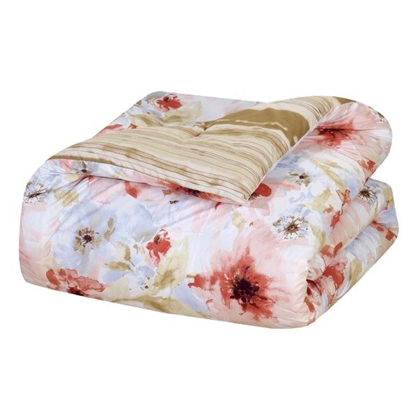 Sonata Complete Bed-in-a-Bag Floral Comforter Set with Sheets