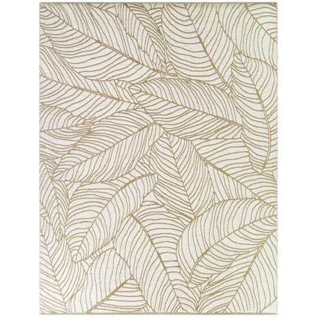 Sonia Tropical Leaf Indoor/Outdoor Area Rug