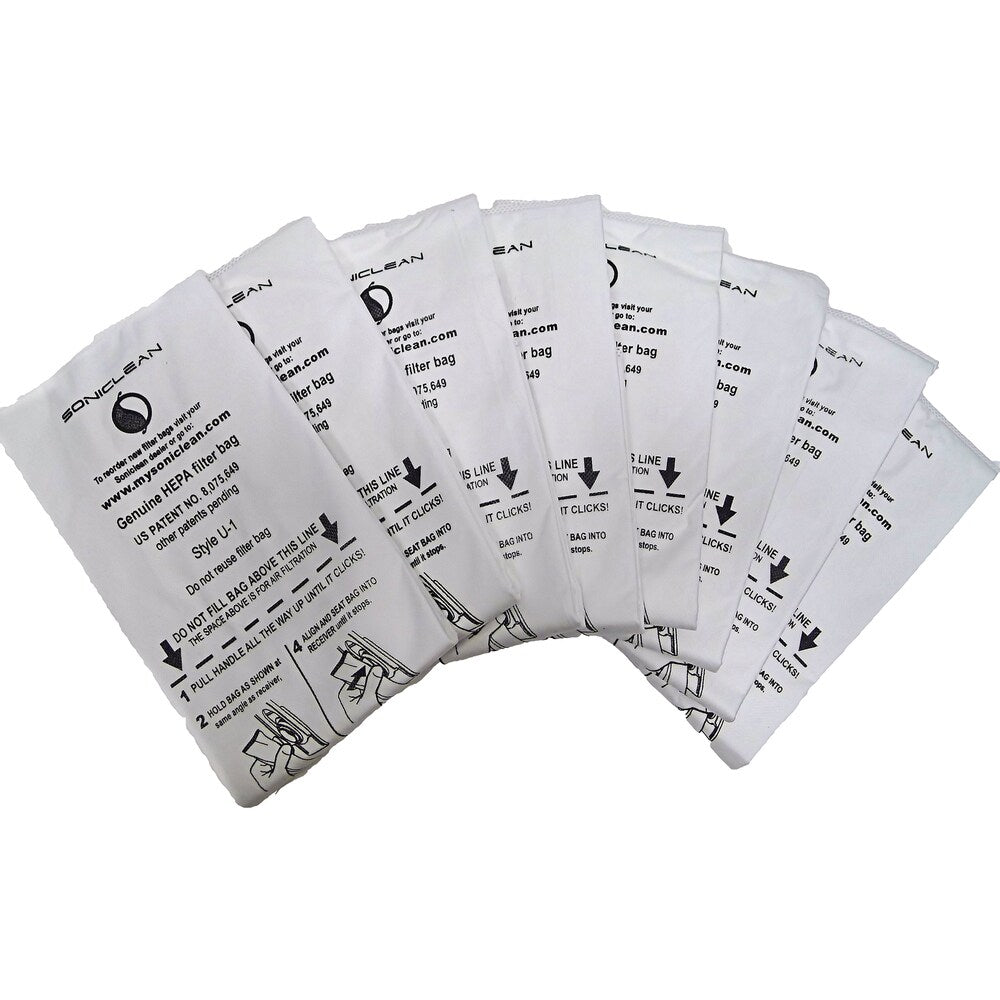 Soniclean Upright Seal-Tech HEPA Filter Bags