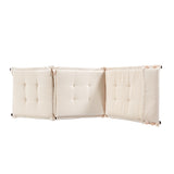 Sonora Wood Folding Lounger with Cushion by Christopher Knight Home