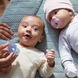 Soothie Heart Pacifier 2 Pack in Pink