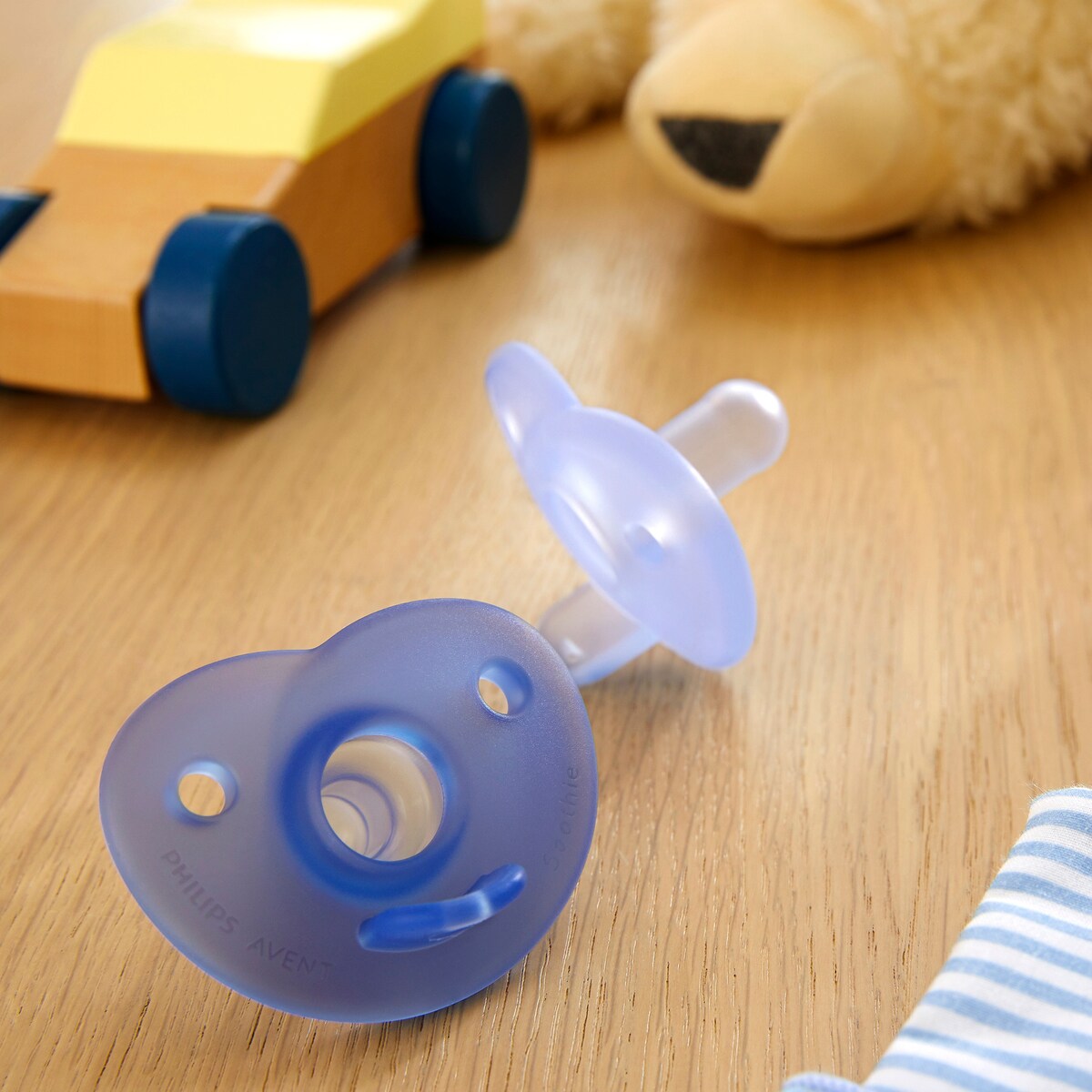 Soothie Heart Pacifier 3 to 18 Months 2 Pack