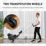 Soozier Indoor Body Health & Fitness Adjustable Magnetic Rowing Machine Rower with LCD Digital Monitor for Home, Office, Gym