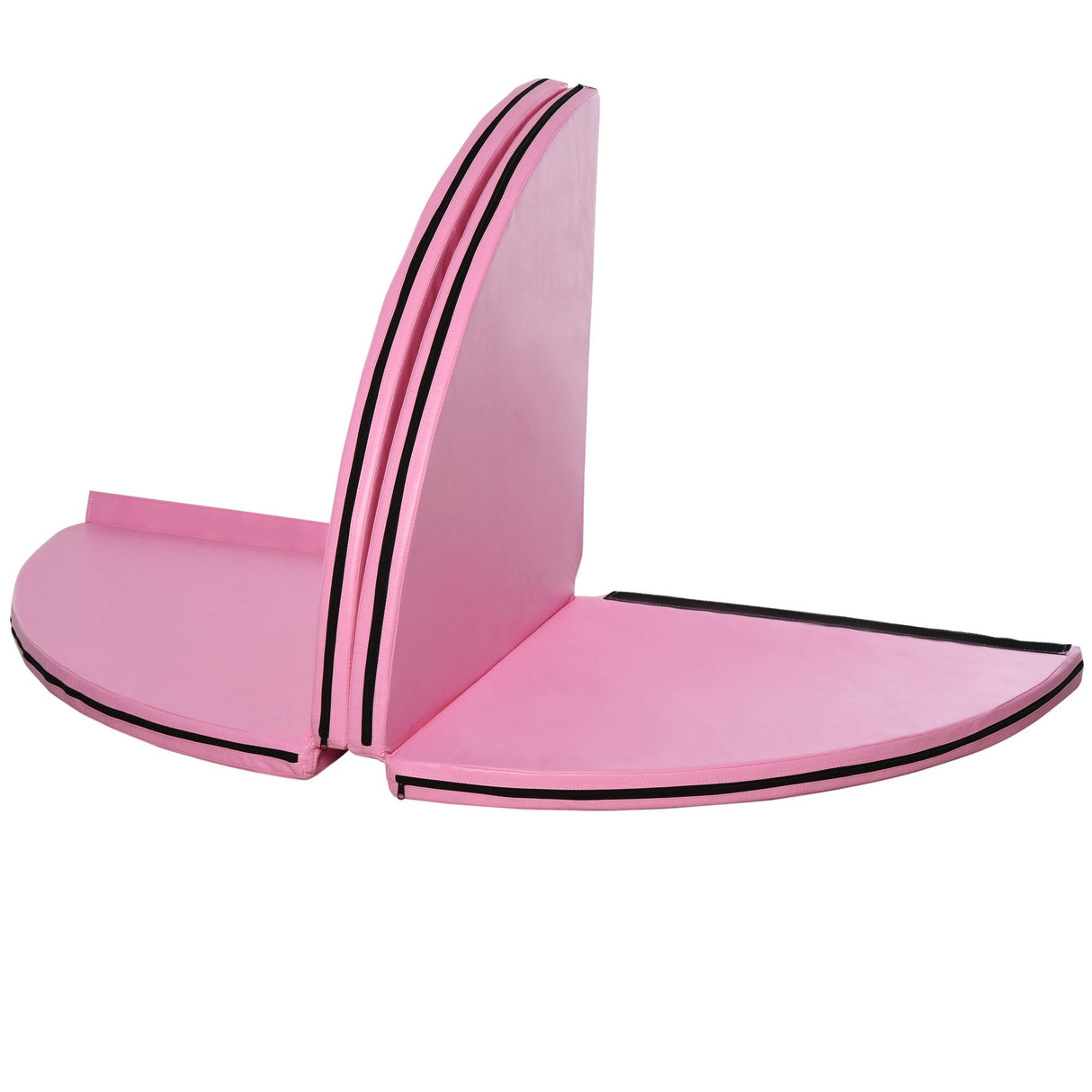 Soozier Pole Dance Mat Foldable Yoga Exercise Safety Dancing Cushion Crash Padding - Pink
