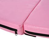 Soozier Pole Dance Mat Foldable Yoga Exercise Safety Dancing Cushion Crash Padding - Pink