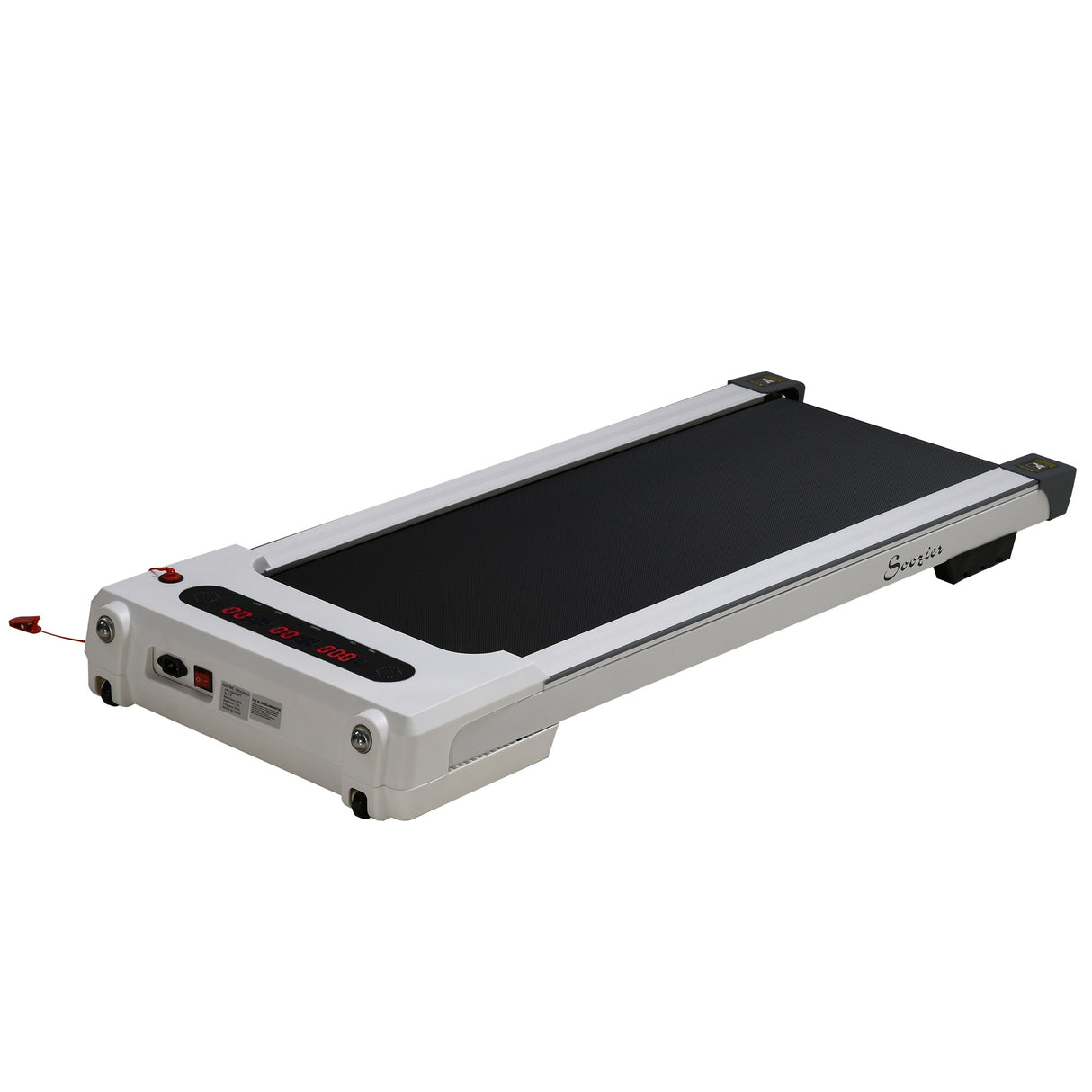 Soozier Walking Pad, Standing Under Desk Treadmill, Walking Jogging Machine with Blue Tooth Speaker, Remote Control
