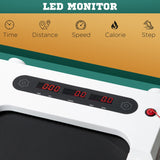 Soozier Walking Pad, Standing Under Desk Treadmill, Walking Jogging Machine with Blue Tooth Speaker, Remote Control