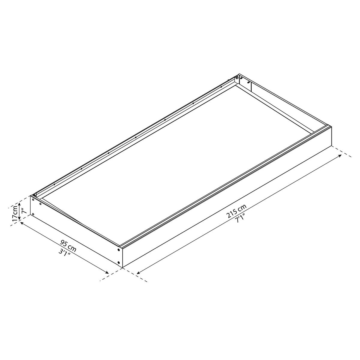 Sophia 3 ft. White Structure / White Opal Panel Door and Window Awning
