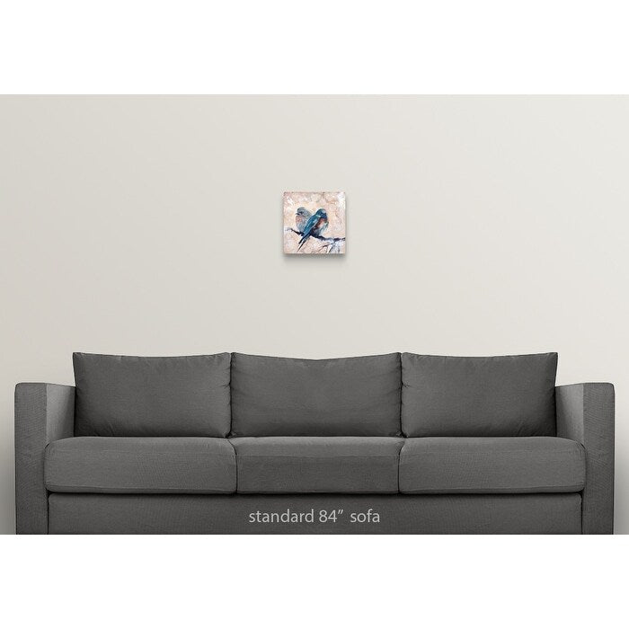 "Blue Birds" Canvas Wall Art