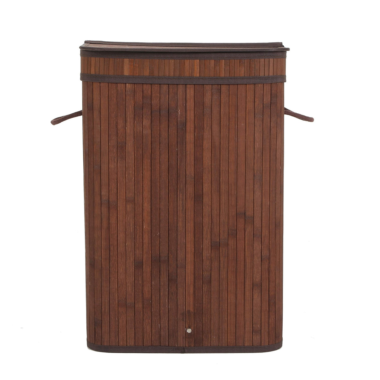 Sophia & William Laundry Hamper 72L Dirty Clothes Bamboo Storage Basket with Lid Liner and Handles Rectangular