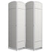 Sorbus 4 Panel Room Divider Tall Privacy Partition Screen Extra Wide Double Hinged Mesh Hand-Woven Folding Wall Divider - 6ft