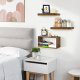 Sorbus Floating Shelves for Wall Set of 3 - 16"L X 5.5"W X 7.75H