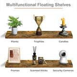 Sorbus Long Floating Shelves for Wall Set of 2 - 35"L x 9"W x 1.5"H