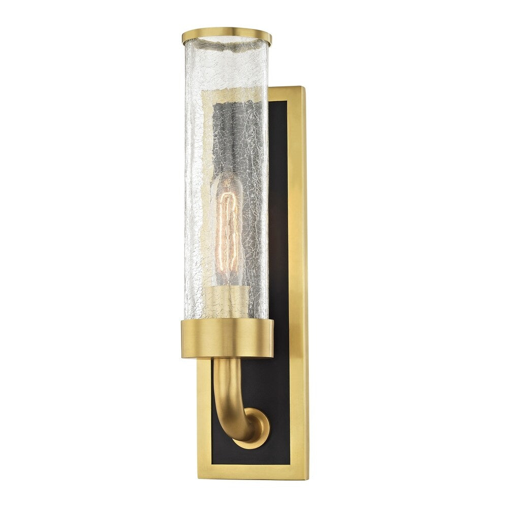 Soriano 1-light Aged Brass Wall Sconce
