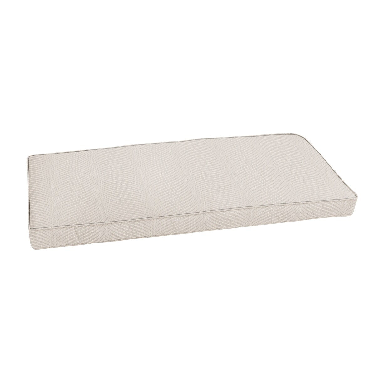 Sorra Home Sunbrella Boho Indoor/Outdoor Corded Bench Cushion (Cushion Only)
