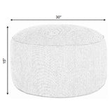 Sorra Home Sunbrella Outdoor Bean Pouf