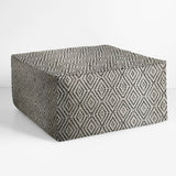 Sorra Home Sunbrella Outdoor Corded Bean Pouf