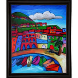 Sorrento, Italy-SARCAT103860 Print 20"x16.25" by Sara Catena