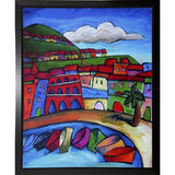Sorrento, Italy-SARCAT103860 Print 20"x16.25" by Sara Catena