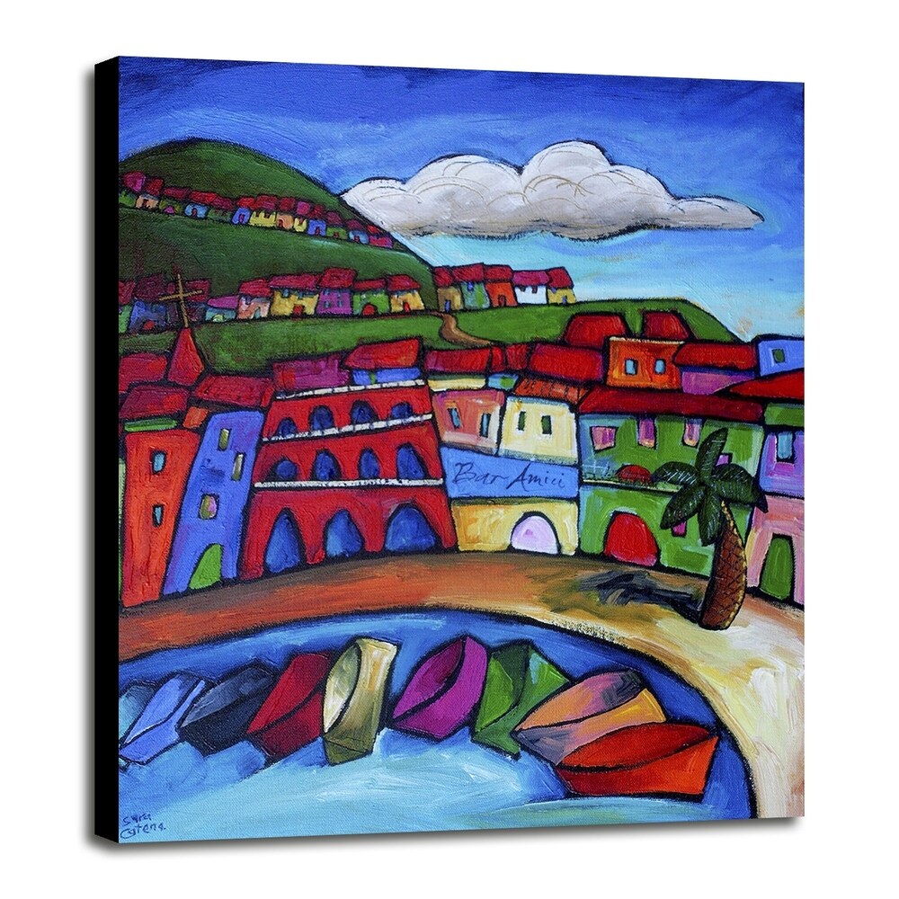 Sorrento, Italy-SARCAT103860 Print 20"x16.25" by Sara Catena