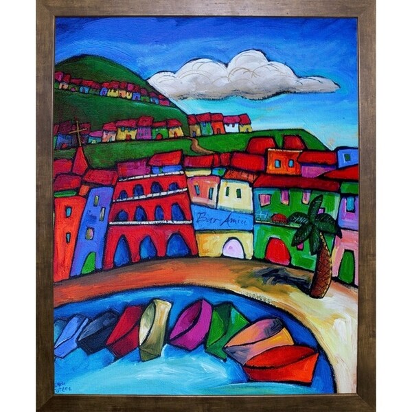Sorrento, Italy-SARCAT103860 Print 20"x16.25" by Sara Catena
