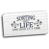Sorting Life 24x12 Gallery Wrapped Stretched Canvas