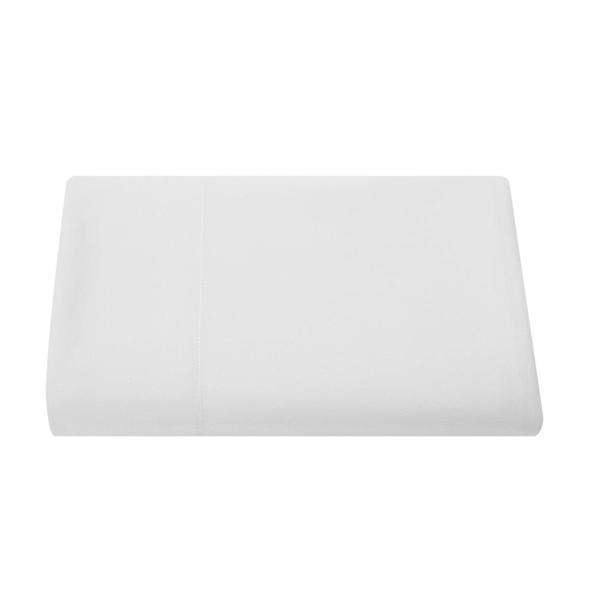 South Point Hospitality 200 Thread Count 60% Cotton/40% Polyester Percale Flat Sheet Case Pack of 12 - Twin XL Flat - White