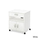 South Shore Fiesta Microwave Cart on Wheels