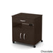 South Shore Fiesta Microwave Cart on Wheels
