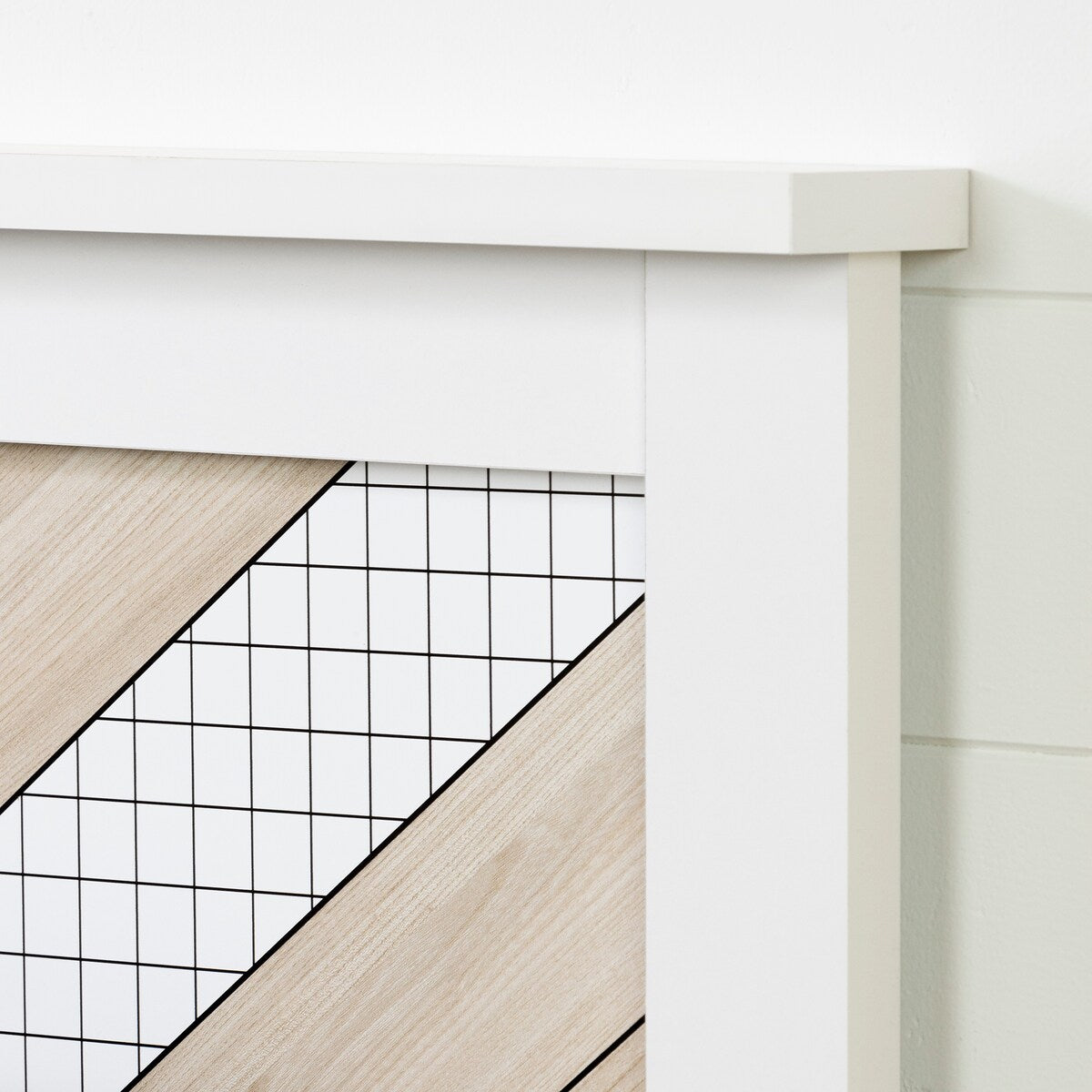 South Shore Fusion Chevron Headboard