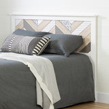 South Shore Fusion Chevron Headboard