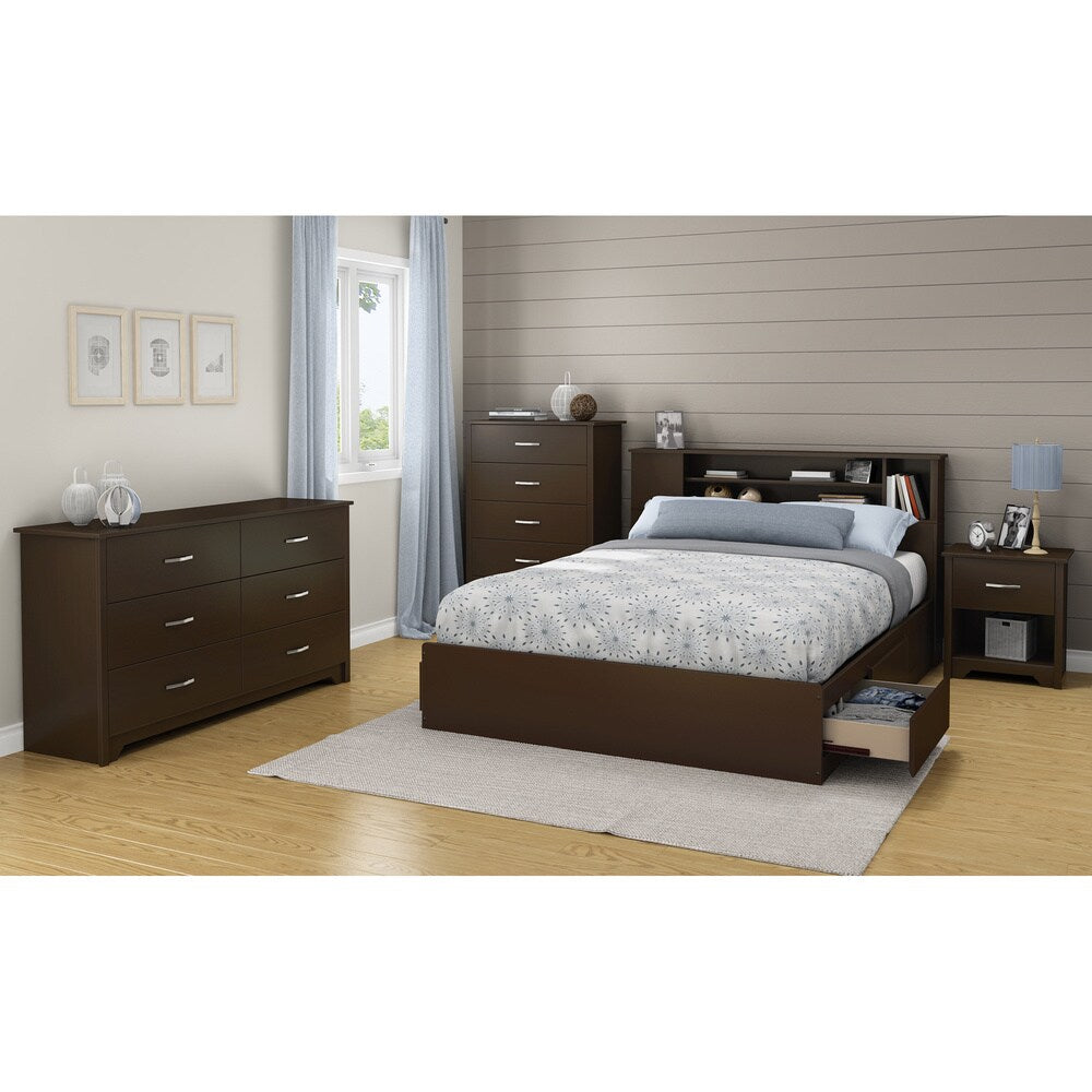 South Shore Fusion Queen Mates Bed