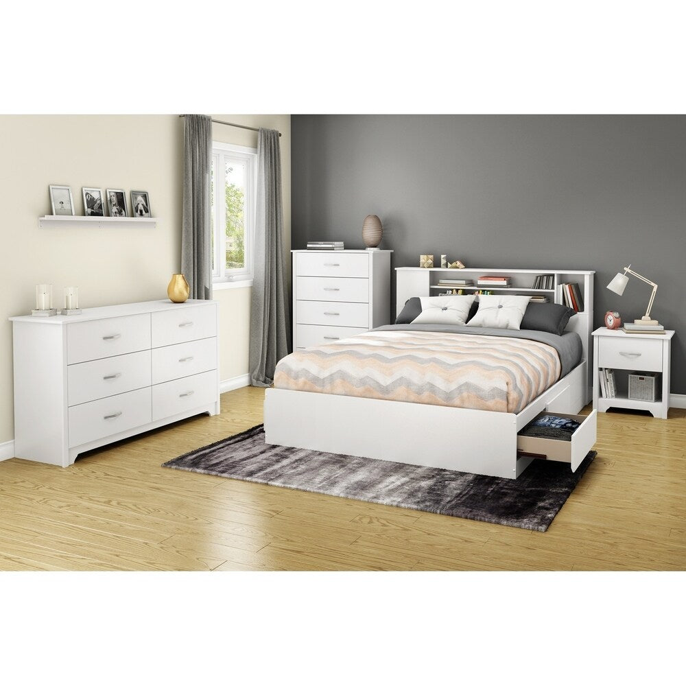 South Shore Fusion Queen Mates Bed