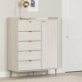 South Shore Hype Door Chest with 5 Drawers