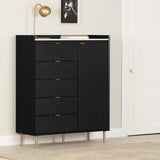 South Shore Hype Door Chest with 5 Drawers