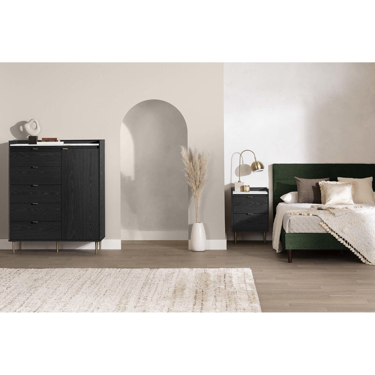 South Shore Hype Door Chest with 5 Drawers