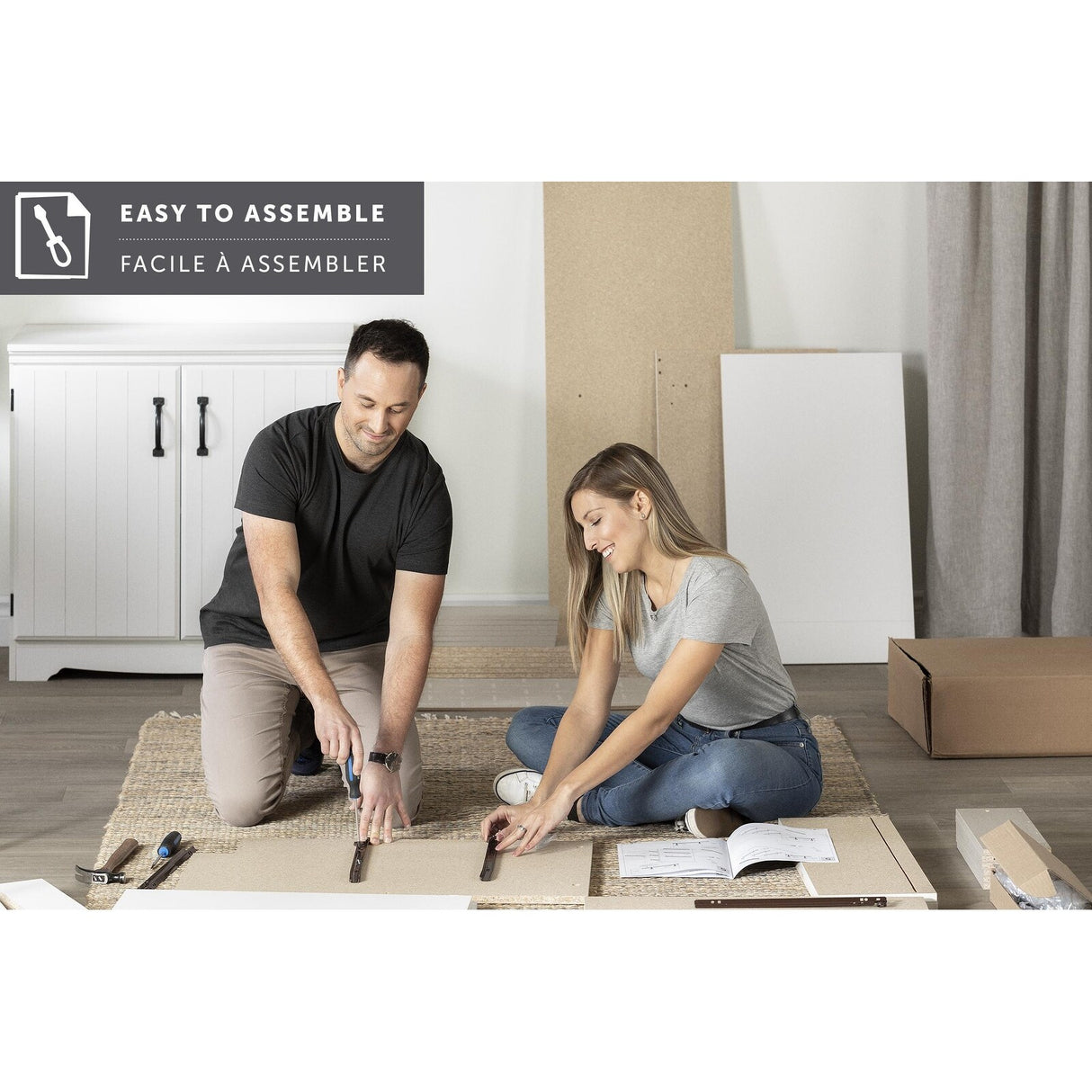 South Shore Hype Door Chest with 5 Drawers