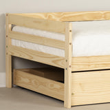South Shore Sweedi Solid Wood Daybed with Storage Drawers