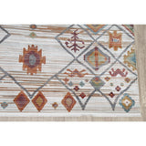 Southwest Distressed Geometric Vintage Style Turkish Area Rugs Bedroom