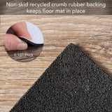 Southwest Welcome Entryway Floor Mat Made in The USA Low Profile Protective Non-Skid Rubber Backing 29.5" by 17.75"
