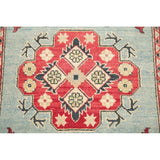 Southwestern Hand Knotted Pakistan Kazak-Chechen Oriental Area Rug - 4'0" x 2'9"