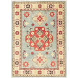 Southwestern Hand Knotted Pakistan Kazak-Chechen Oriental Area Rug - 4'0" x 2'9"