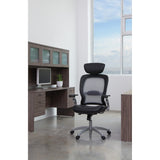 Contour Ergonomic Leather Executive Office Chair with Headrest