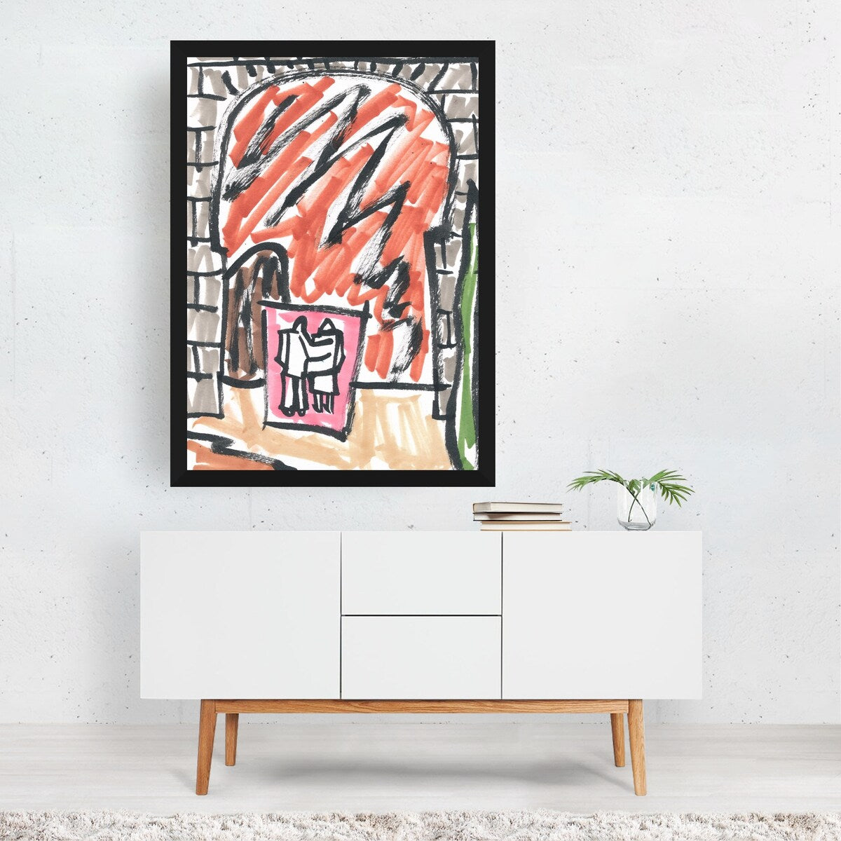 Spain Sketches of Spain XVII 2020 Drawing Art Print/Poster