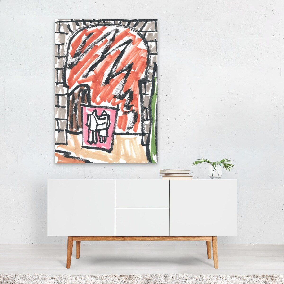 Spain Sketches of Spain XVII 2020 Drawing Art Print/Poster